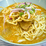 三条パクチー - カオソーイ