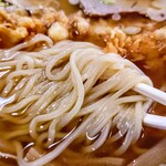更科分店 - 中華そば ＋ えび天