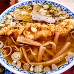 更科分店 - 料理写真:中華そば ＋ えび天