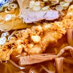 更科分店 - 中華そば ＋ えび天