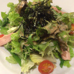 Manjapasuta - シェフの気まぐれ彩り野菜サラダ。