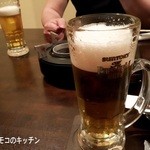 博多もつ鍋 一九 - ☆生ビールで乾杯☆