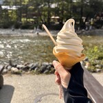 上高地ソフトクリーム - 