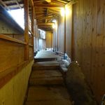 たてしな藍 - 貸切露天風呂までの通路２