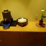 たてしな藍 - お茶コーナー