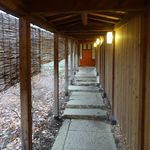 たてしな藍 - 貸切露天風呂までの通路３