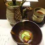 たてしな藍 - 食事処山味庵昼懐石
      先付　うぐいす豆腐