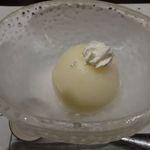 たてしな藍 - 食事処山味庵昼懐石
      水菓子　青リンゴのシャーベット