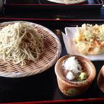 かき揚げそば（大）