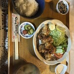 おうちごはん 千と泊 - から揚げ定食