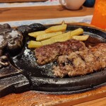 BRONCOBILLY - 炭焼きがんこハンバーグランチ