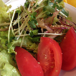 友琉館 - チョレギサラダ Apr/2015