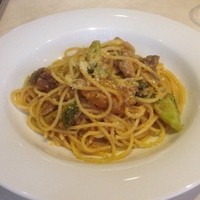 ソプラアクア - 週替りパスタランチセットの中から、豚肩ロースのトロトロ煮込みとブロッコリーのパルメザン風味をいただきました味も雰囲気も満足。