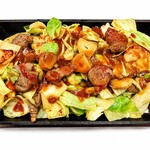 ラムとキャベツのにんにく味噌チャンチャン焼き