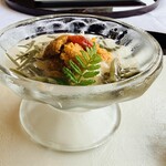 小松館好風亭 - 協和丸漁紅ズワイと金華雲丹　忍び味噌