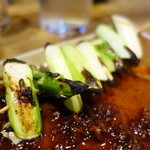 炭焼の串 クマノ きむら - アスパラ　塩