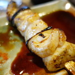 炭焼の串 クマノ きむら - ミノ　タレ