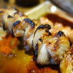 炭焼の串 クマノ きむら - トリカワ　タレ