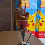 サーティワンアイスクリーム - 料理写真:大納言あずき&バニラ