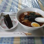 喜多方ラーメン - 料理写真:喜多方ラーメンセット600円ネギ抜き