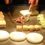 シャカ - 前菜の数々。今回は、旬のホタルイカが♪