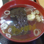 梅園食堂 - チャーハン￥750 スープ