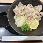 讃岐屋 - 豚しゃぶおろしぶっかけうどん(冷)\950