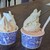 Gelateria & Factory Loop - 料理写真:レギュラーダブル780円、プレミアムダブル860円