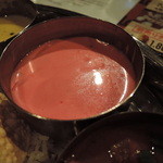 Spice&Dining KALA - ビーツのパチャディ　このショッキングな色も見慣れたｗｗ