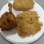 やきとりキング - ❷ハマカツ、チューリップ、コロッケ