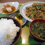 Teishi Yokuya - レバニラ炒め定食