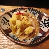 そば茶寮 澤正 - 小鉢　更科変わり蕎麦　胡麻だれ和え