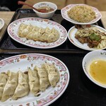 餃子の王将 - 料理写真:餃子チャーハン回鍋肉