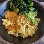 十割そば 二代目長助 - 料理写真:冷やしきつねそば。正式には冷やしたぬきそばらしい