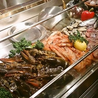 その日仕入れの新鮮魚介！