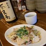 種 - 豚バラとキャベツの塩ダレ炒め