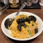 来来軒 - 料理写真:小皿玉子とキクラゲ炒め　300円