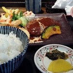 三瀬谷　大黒屋 - 再訪：ハンバーグ