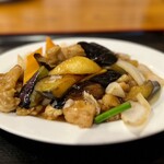 大康 - 鶏肉と茄子炒め