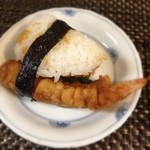 おむすび一番 松屋浅草店 - 海老天おむすび