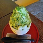 SAKURAYA - 宇治抹茶かき氷(つぶあんなし)