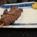 やきとり処 い志井 - 牛肉のハラミ串焼き
