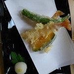 六盛 - １品の天ぷら