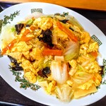 きむら食堂 - 料理写真:玉子と野菜の焼きそば