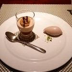 ル カフェドゥ ジョエル・ロブション - ランチセットのデザート