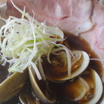 くそオヤジ最後のひとふり - はまぐりらーめん別角度