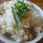 くそオヤジ最後のひとふり - 貝めし(数量限定)200円