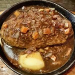 スペインバル・ジローナ - ハンバーグステーキ