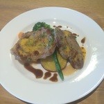 Healthy Cafe SANTE - 豚肩ロースのハニーマスタードソース風味