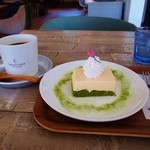 月カフェ - 桜餡のティラミス（１５年４月）
